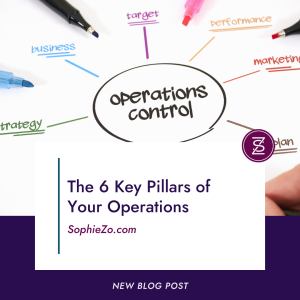 The 6 Key Pillars of Your Operations